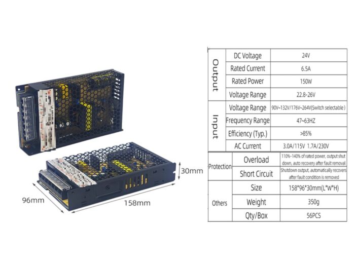 Fuente de Poder 150W 24V - Imagen 2